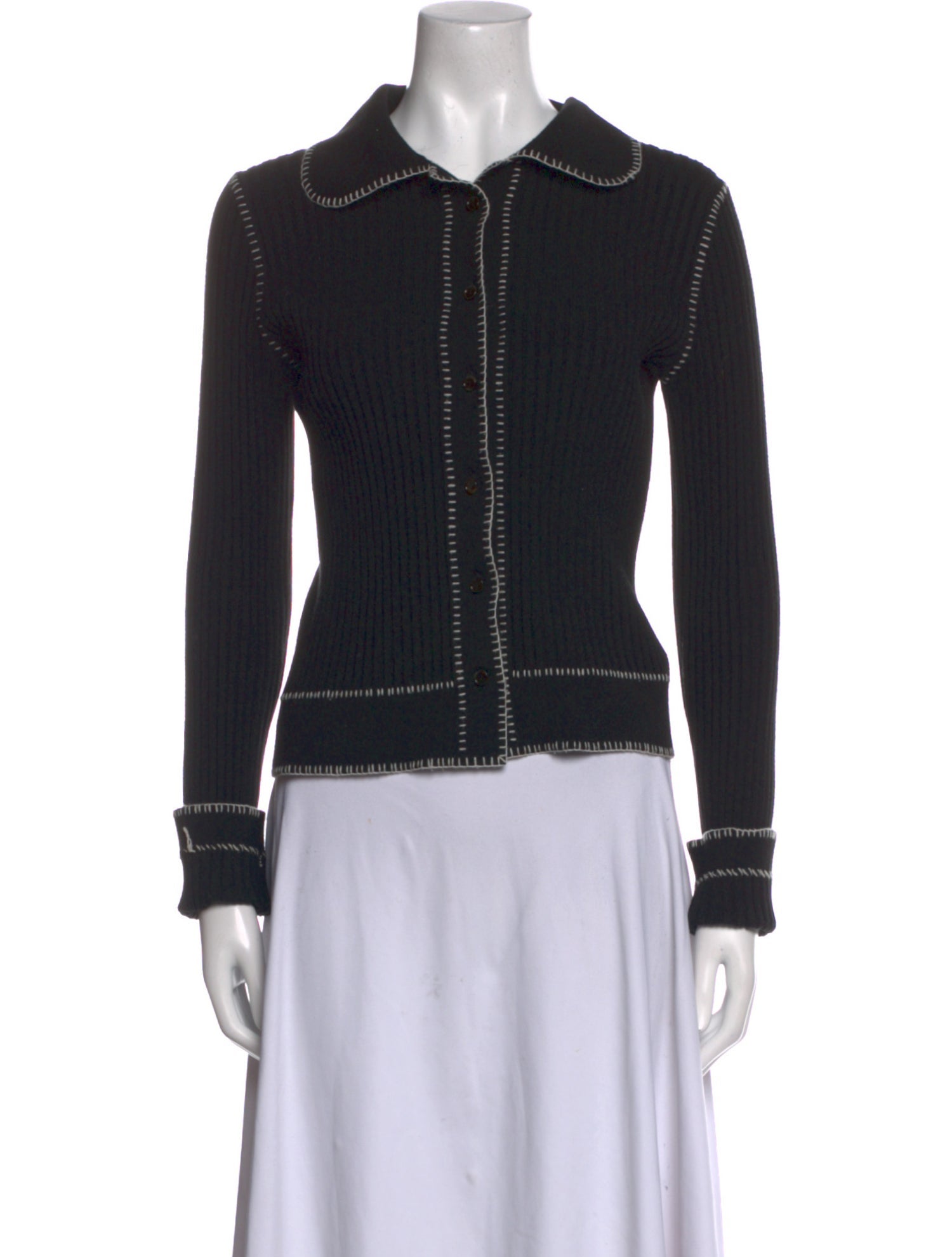 Khaite Wool Long Sleeve Sweatshirt