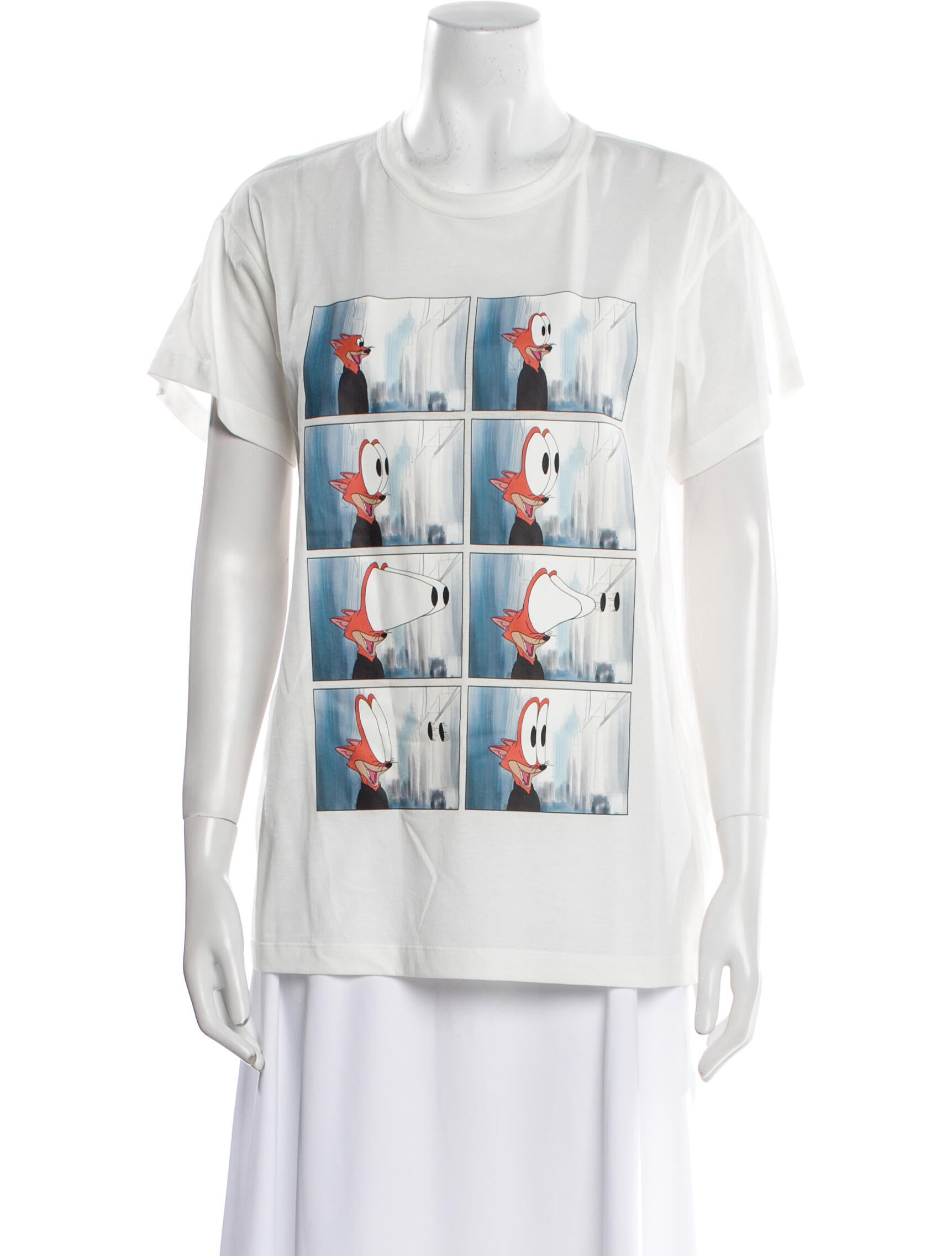 Khaite Graphic Print Crew Neck T-Shirt