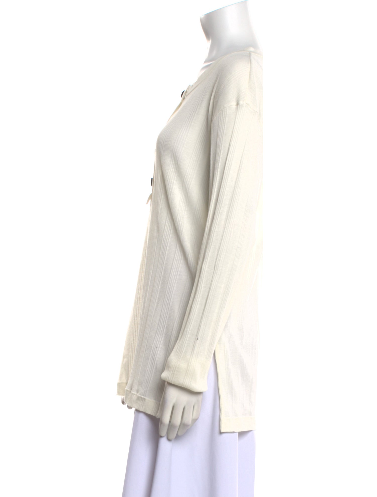 Khaite Crew Neck Long Sleeve Tunic