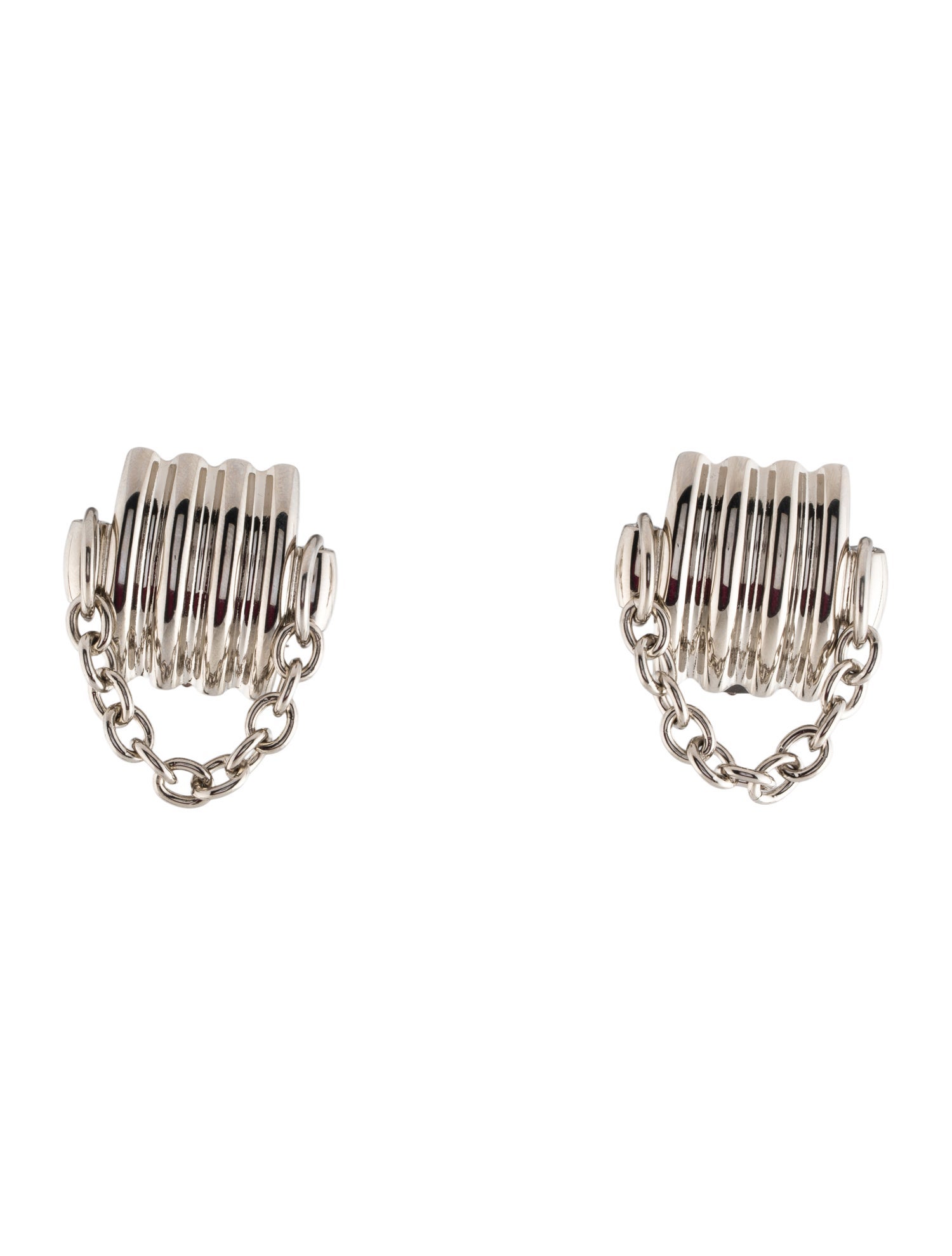 Khaite julius Chain Clip-On Earrings