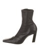 Khaite Leather Sock Boots