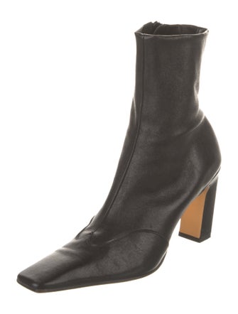 Khaite Leather Sock Boots