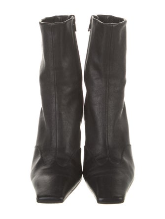 Khaite Leather Sock Boots