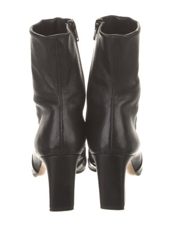 Khaite Leather Sock Boots