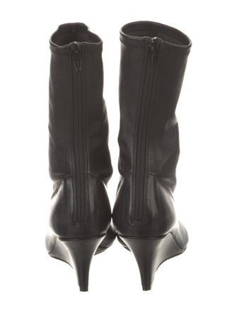 Khaite Apollo Leather Sock Boots