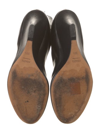 Khaite Apollo Leather Sock Boots