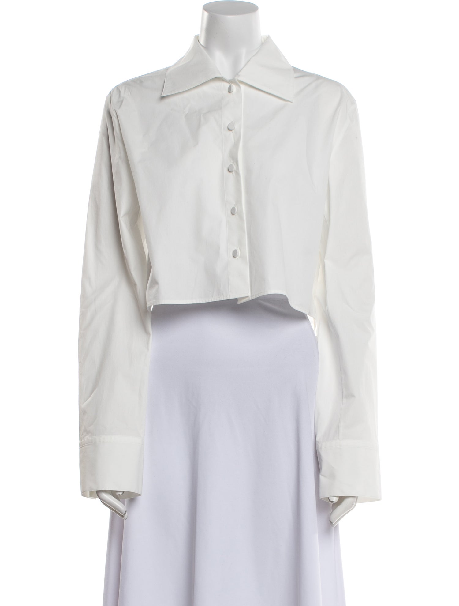 Khaite Long Sleeve Crop Top w/ Tags