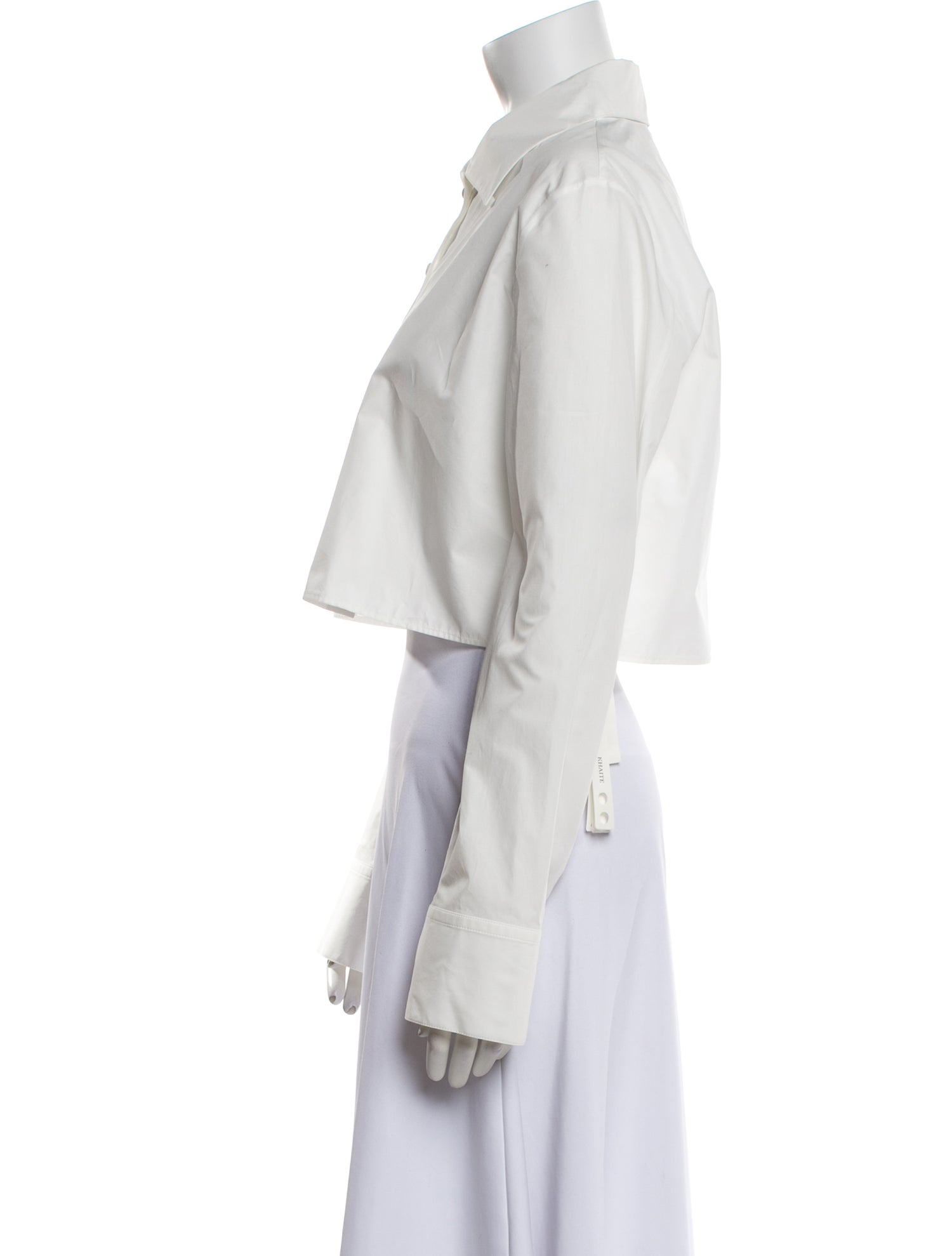 Khaite Long Sleeve Crop Top w/ Tags