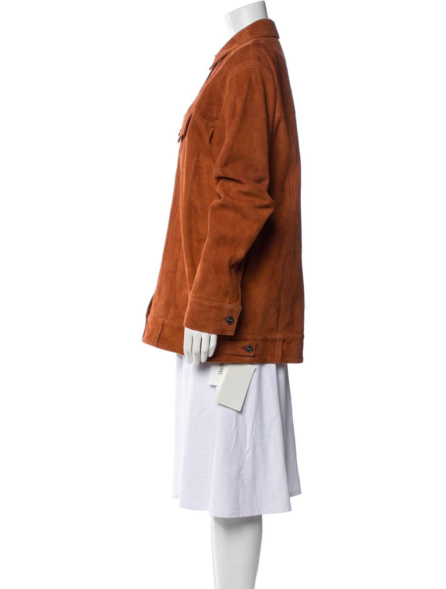 Khaite Leather Utility Jacket w/ Tags