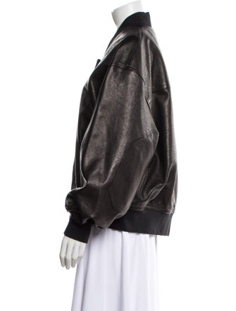 Khaite Lambskin Bomber Jacket