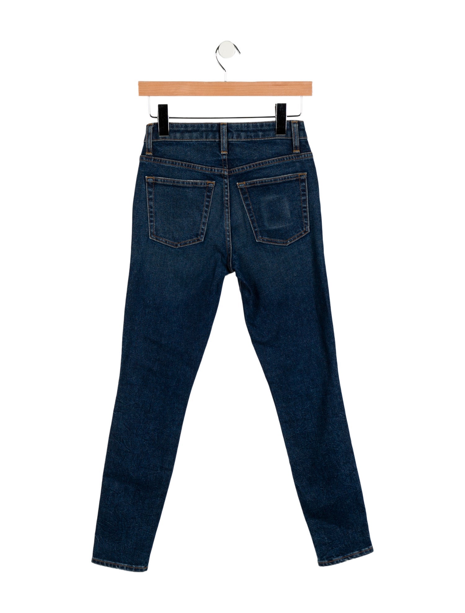 Khaite Mid-Rise Skinny Leg Jeans