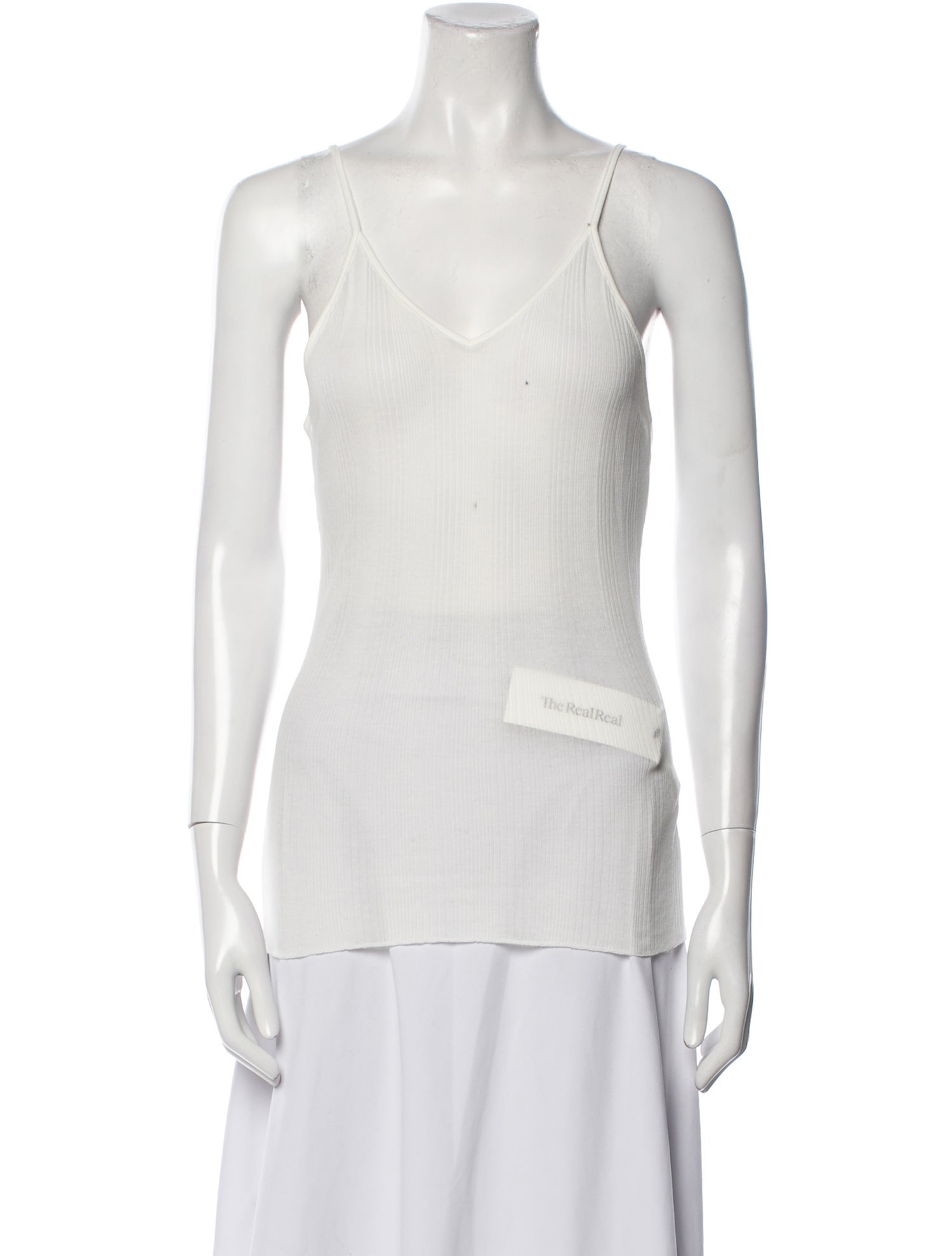 Khaite V-Neck Sleeveless Top