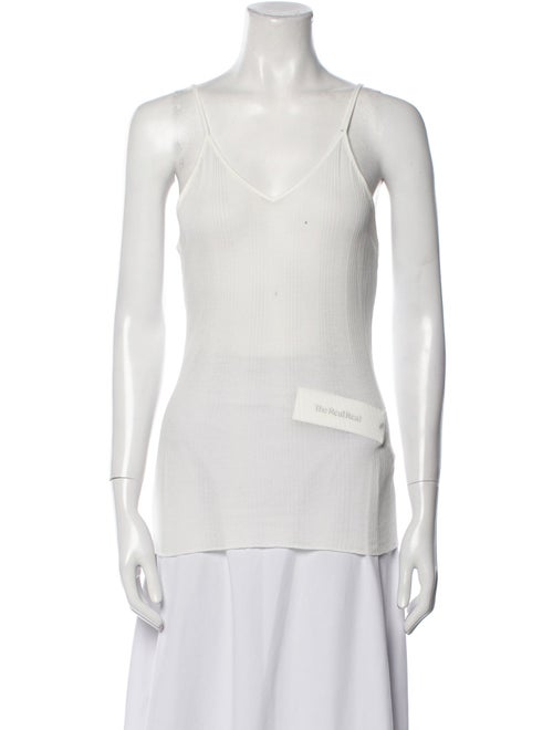 Khaite V-Neck Sleeveless Top