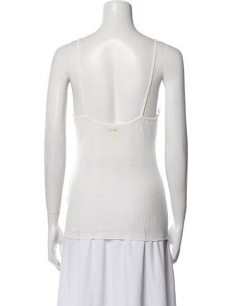 Khaite V-Neck Sleeveless Top