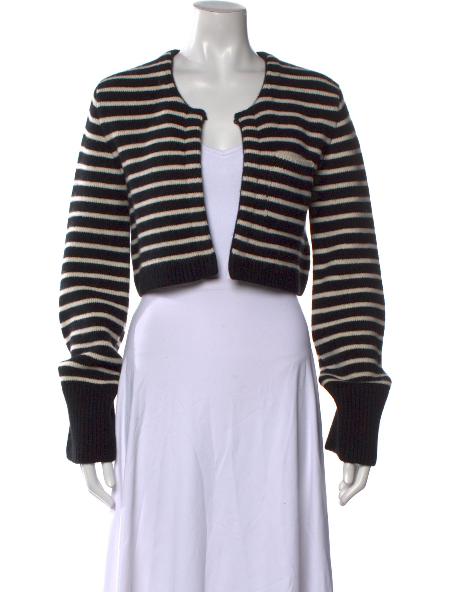 Khaite Cashmere Striped Sweater