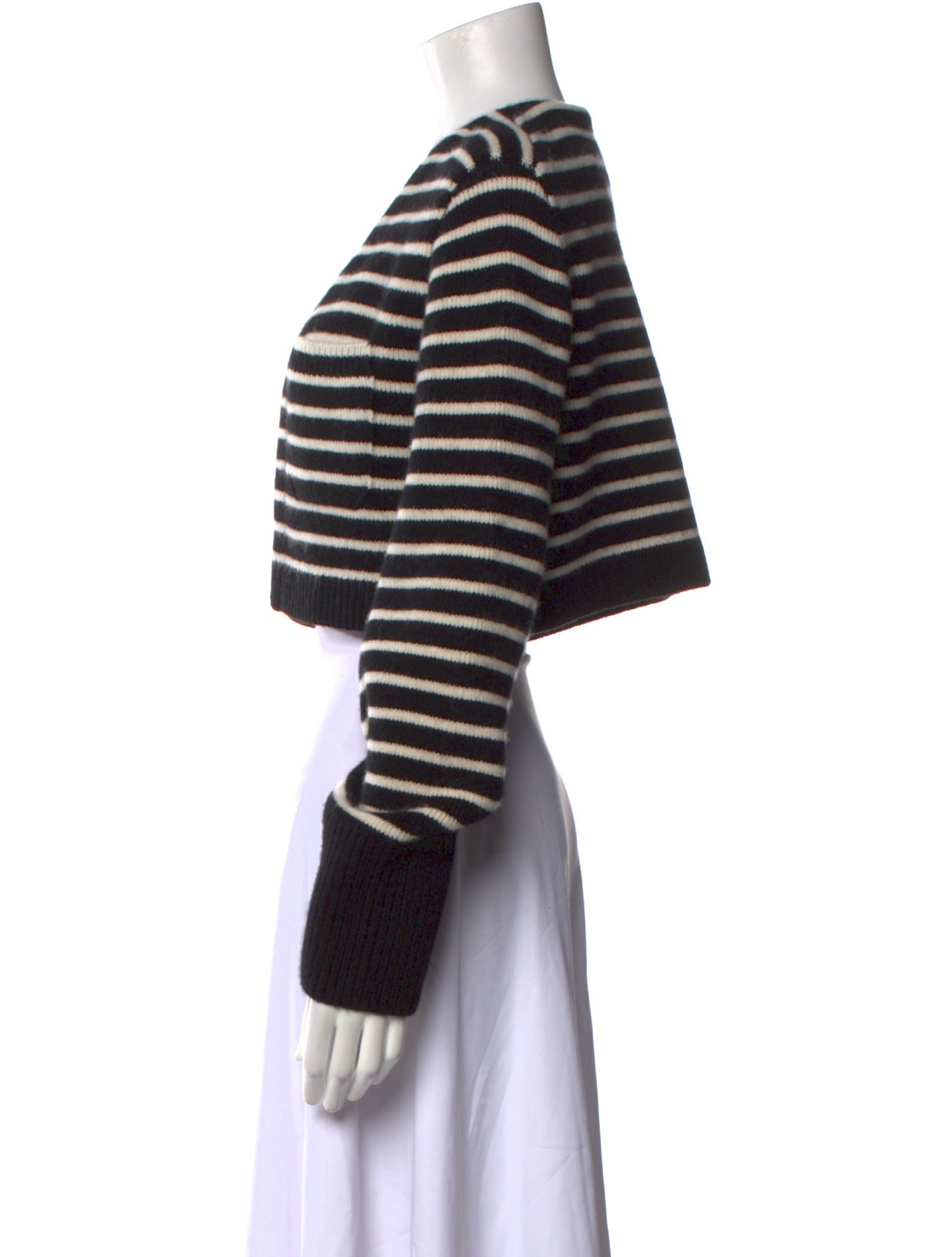 Khaite Cashmere Striped Sweater