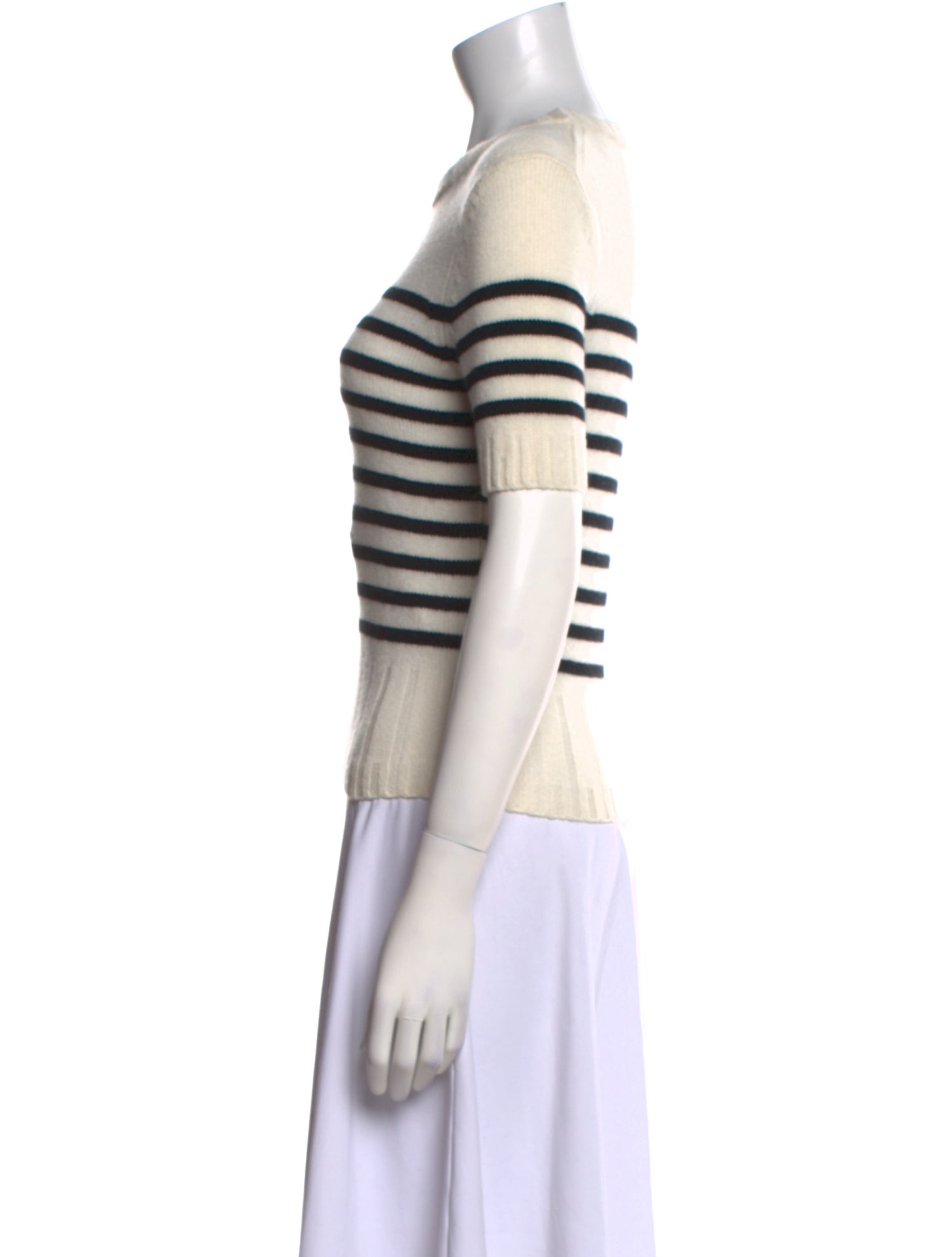 Khaite Cashmere Striped Sweater