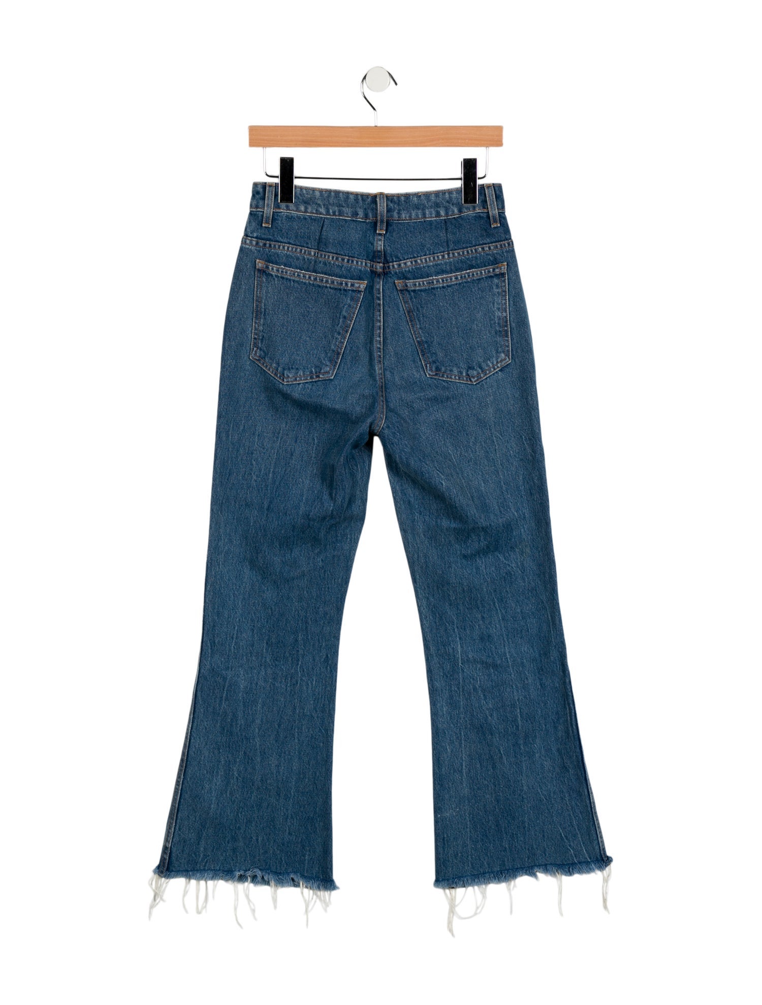 Khaite High-Rise Wide Leg Jeans