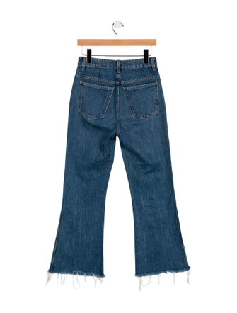 Khaite High-Rise Wide Leg Jeans