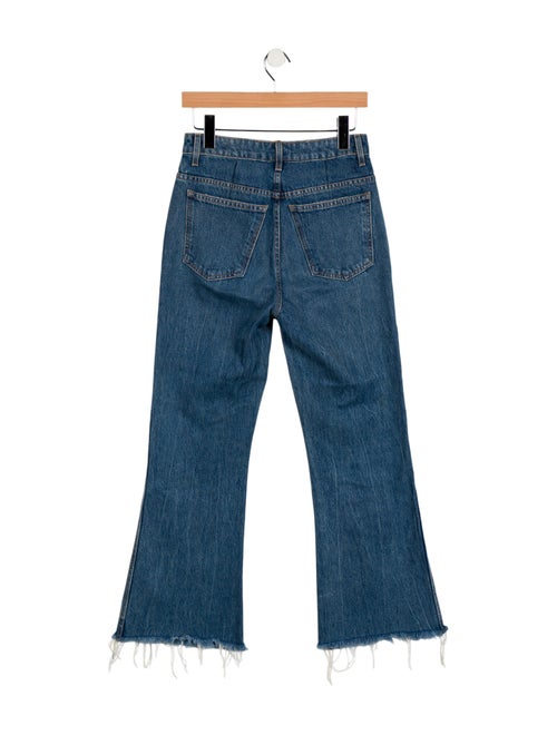 Khaite High-Rise Wide Leg Jeans