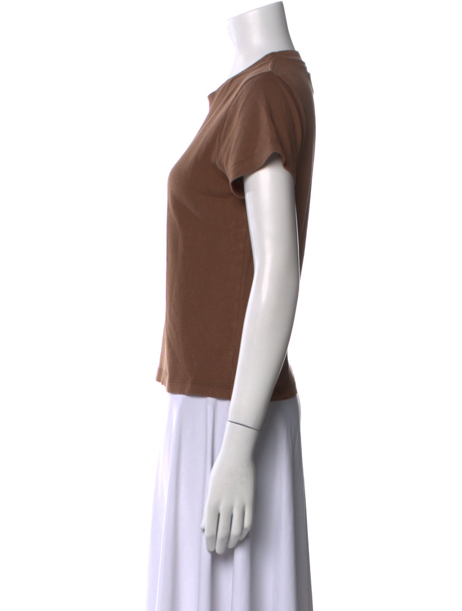 Khaite Crew Neck Short Sleeve T-Shirt