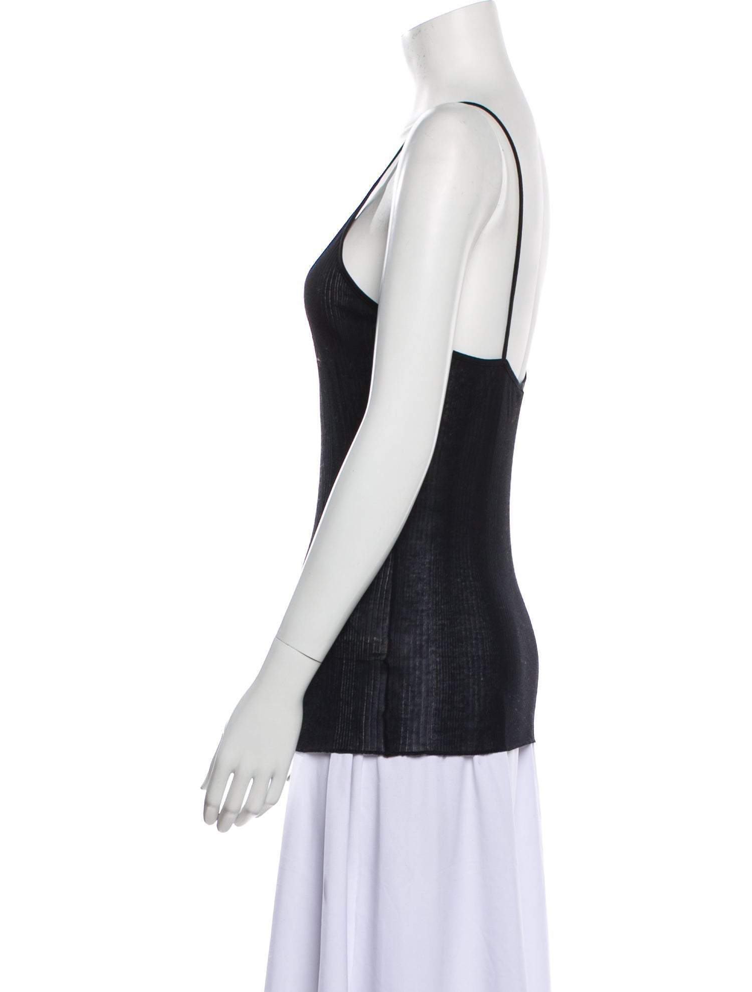 Khaite V-Neck Sleeveless Top