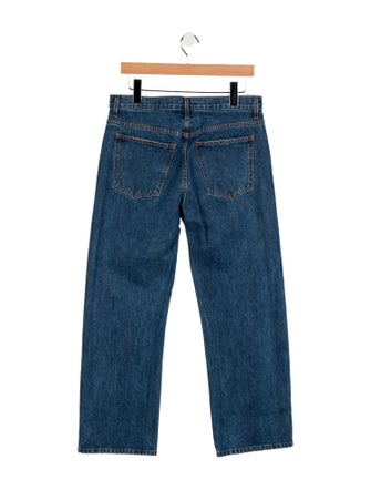 Khaite High-Rise Wide Leg Jeans