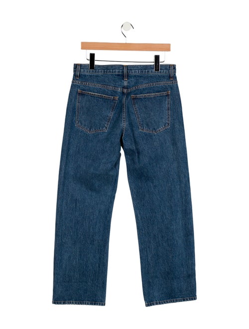 Khaite High-Rise Wide Leg Jeans