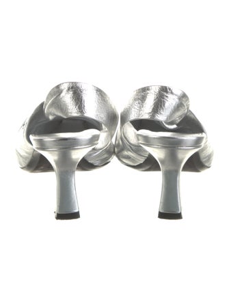 Khaite Leather Slingback Pumps