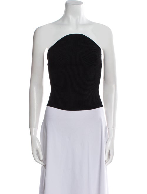 Khaite Strapless Crop Top