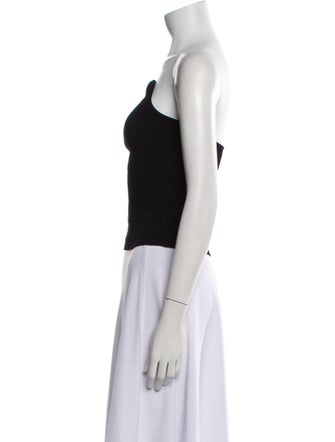 Khaite Strapless Crop Top