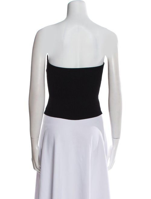 Khaite Strapless Crop Top