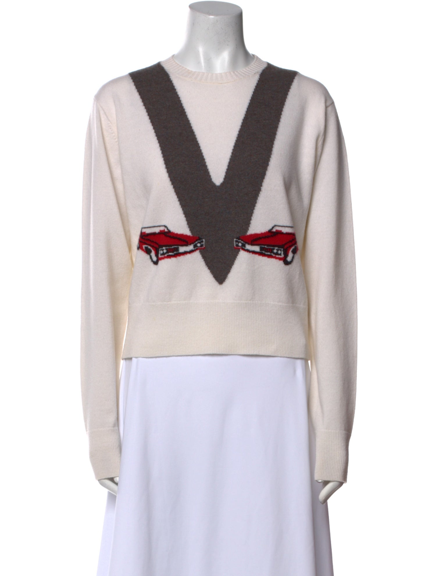 Khaite Cashmere Striped Sweater