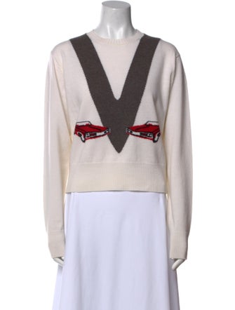 Khaite Cashmere Striped Sweater