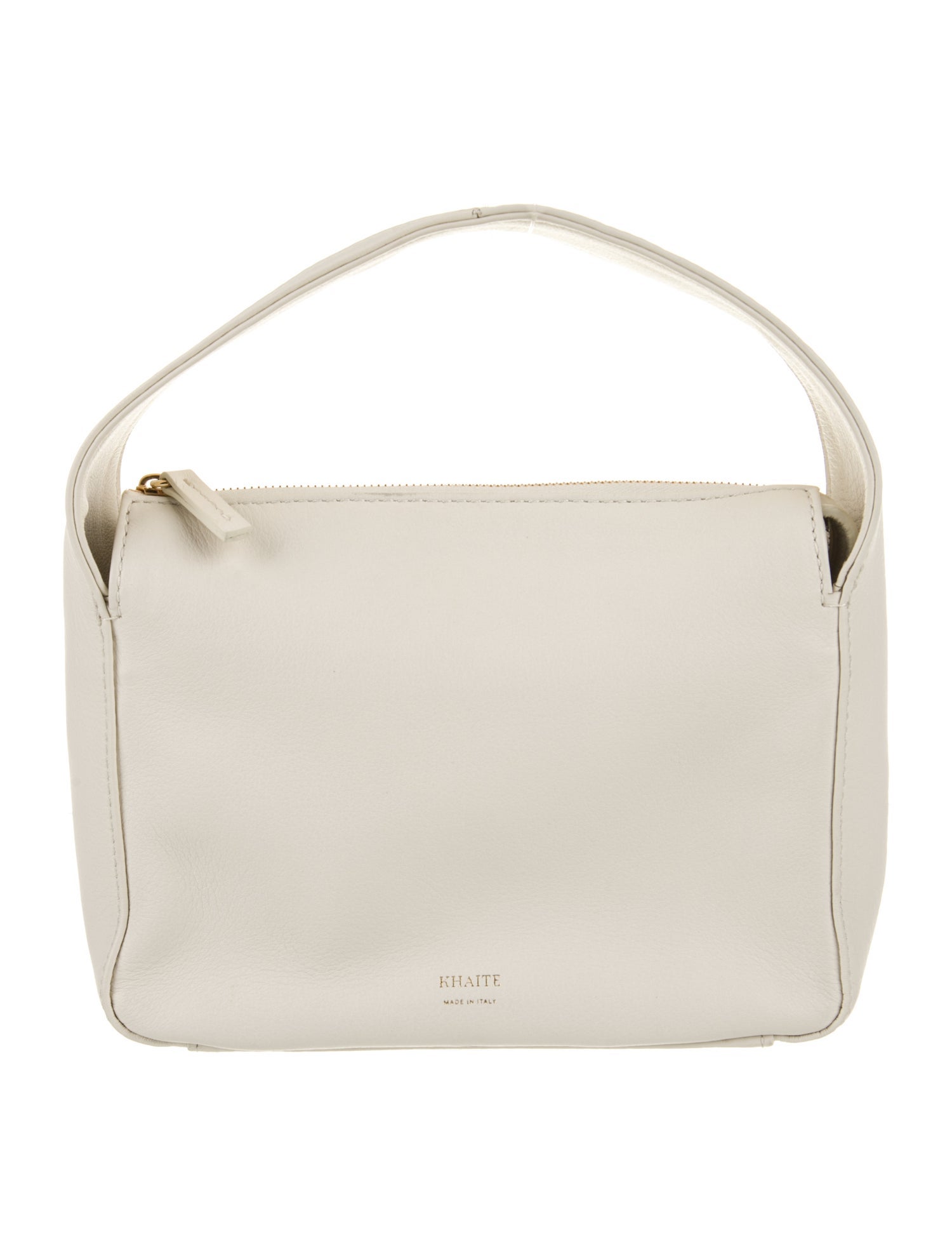 Khaite Leather Top Handle Bag