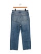 Khaite High-Rise Straight Leg Jeans