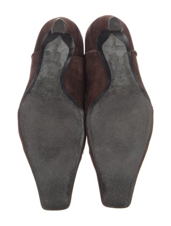 Khaite Suede Western Boots