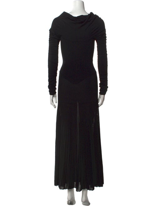 Khaite Cowl Neck Long Dress