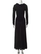 Khaite Cowl Neck Long Dress