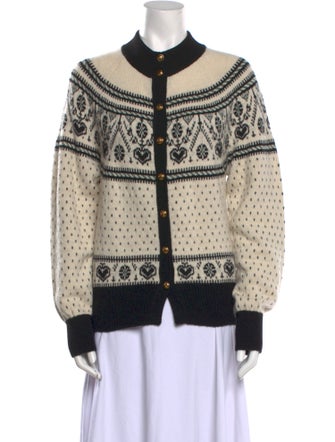 Khaite Cashmere Printed Sweater
