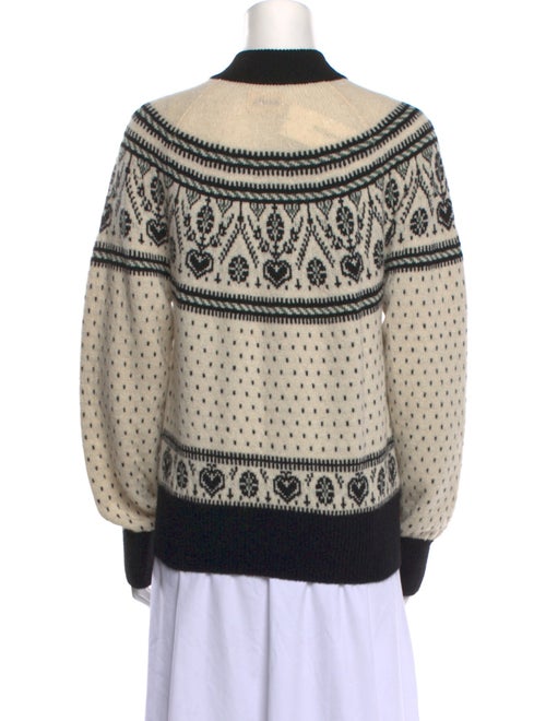 Khaite Cashmere Printed Sweater