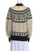 Khaite Cashmere Printed Sweater