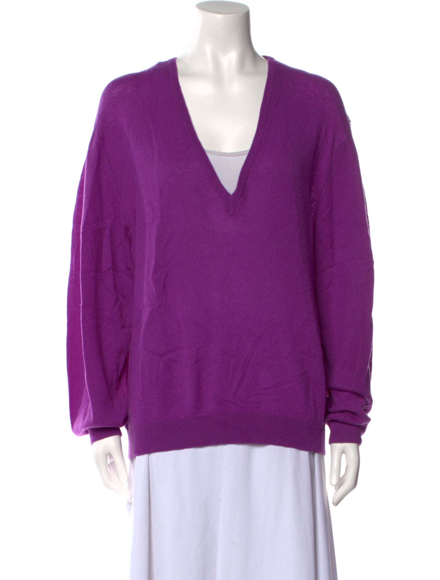 Khaite Cashmere V-Neck Sweater