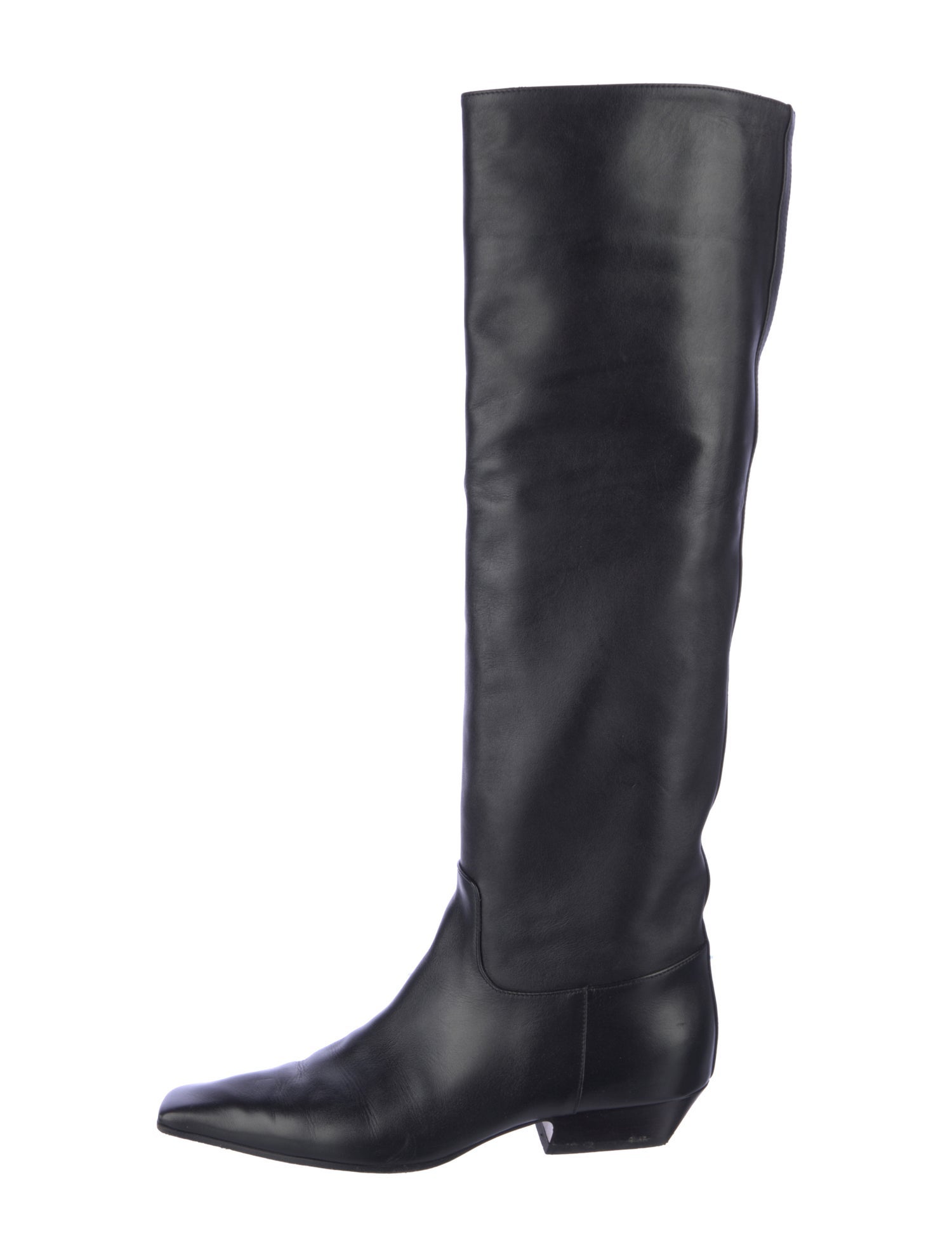Khaite Leather Riding Boots