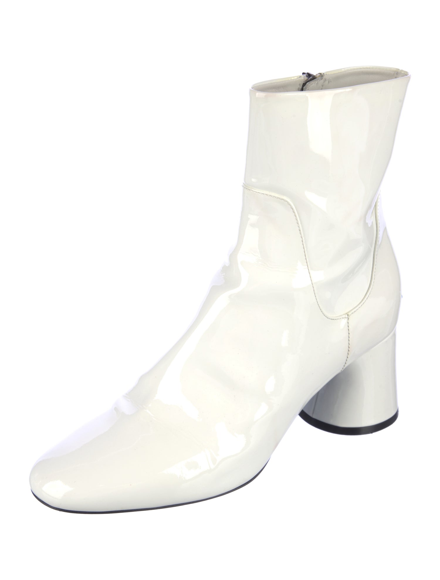 Khaite Patent Leather Boots