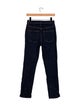 Khaite Mid-Rise Straight Leg Jeans