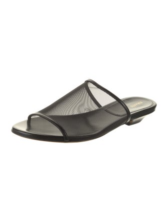 Khaite Mesh Mesh Accents Slides