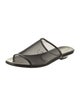 Khaite Mesh Mesh Accents Slides
