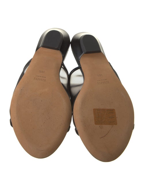 Khaite Mesh Mesh Accents Slides