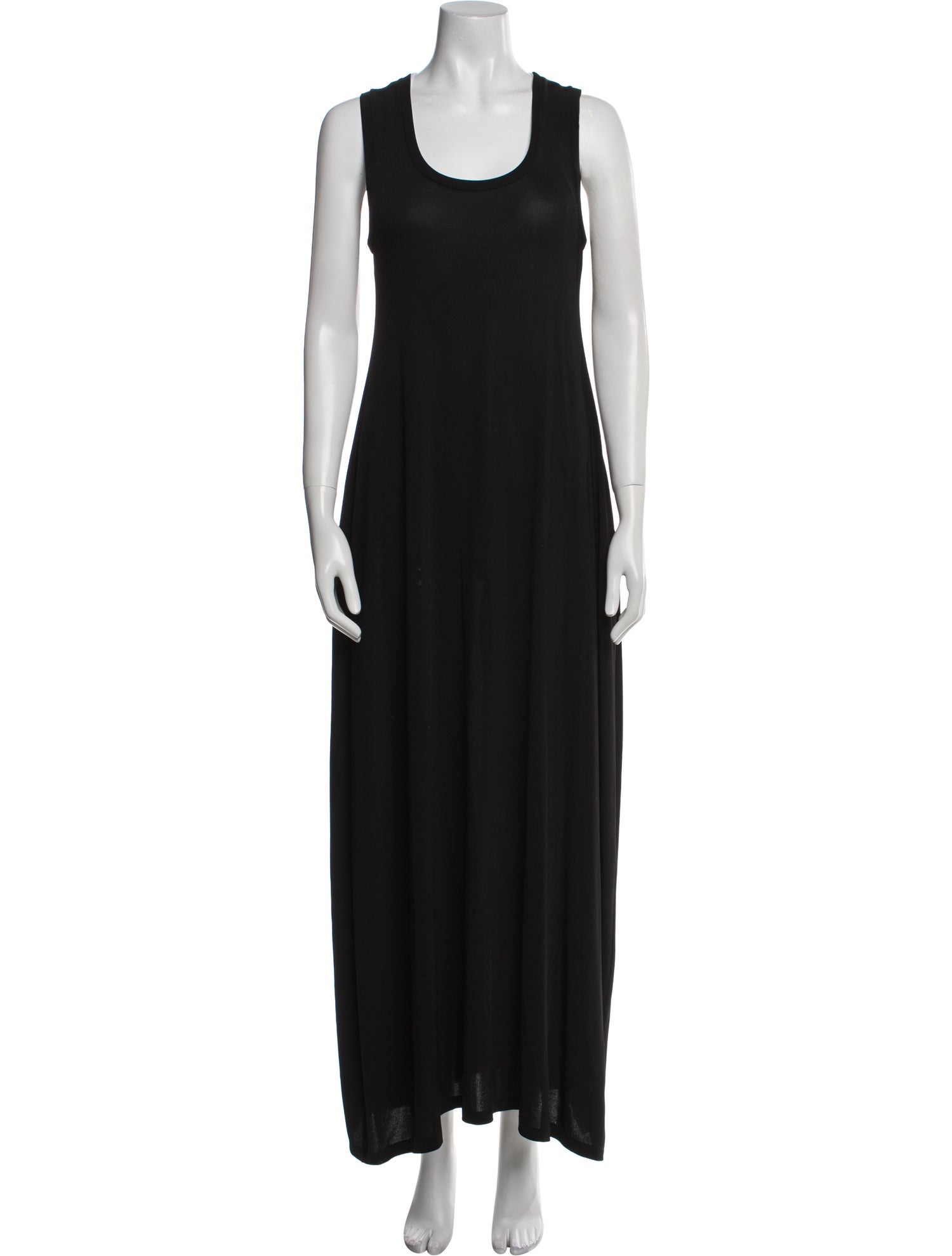 Khaite Scoop Neck Midi Length Dress